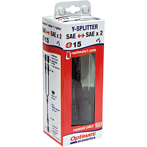 Tecmate Charger Cord - Unfused SAE Y-Splitter