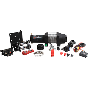 Winch - 3500 LB - Wire - 4 Bolt 431-01023
