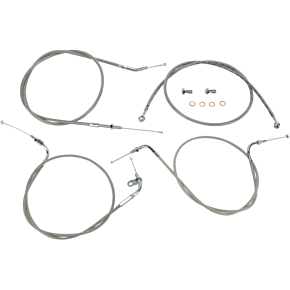 Cable Line Kit - 12" - 14" - XVS650CL - Stainless Steel BA-8015KT-12