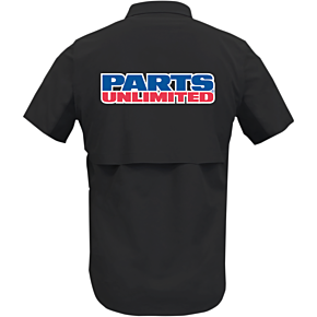 Parts Unlimited Vented Shop Shirt - Black - Medium PSU37ST26BKMD