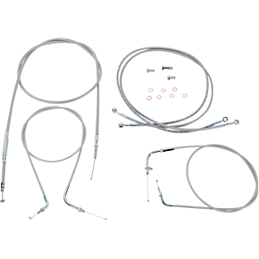 Cable Line Kit - 15" - 17" - XVS1300 - Stainless Steel BA-801300KT-16