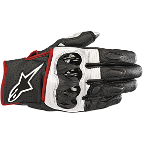 Alpinestars Celer V2 Gloves - Black/White/Red - 3XL