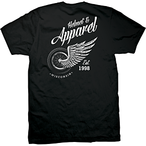 H & A T-Shirt - Black - XL 3030-19882
