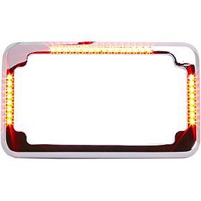 License Plate Frame - Flat - Chrome CV-4620