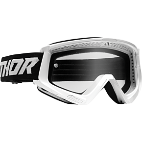 Youth Combat Goggles - Racer - White/Black 2601-3046