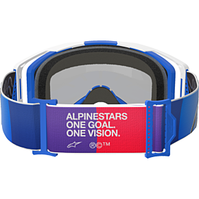 Vision 8 Goggle - Corp - Blue/White - Blue Mirror Lens 5101625-7274