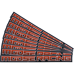 Decal - Moose Corporate - Orange/White - 6" 4320-2410