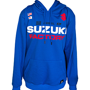 Suzuki Factory Sweatshirt - Blue - Medium 85-214-2