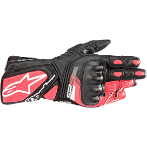 Stella SP-8 V3 Gloves - Black/White/Diva Pink - Large 3518321-1832-L
