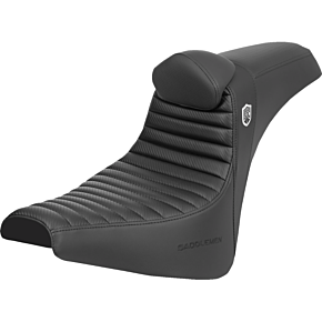 Pro Series SDC Performance Seat - w/ Backrest - Tuck-n-Roll/Carbon Fiber - Gripper - FX '18-'24 SC81830TB