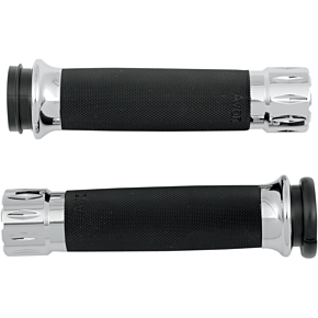 Grips - Rival Custom - TBW - Chrome CC-85-CH-FL-RIV