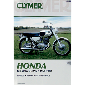 Clymer Manual - Honda 125/200 Twins