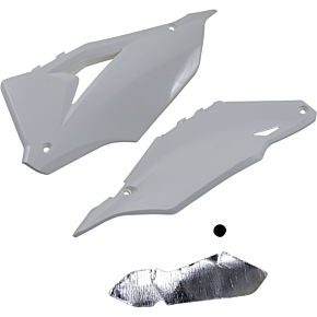 Cycra Side Panels - White 1CYC-2770-42