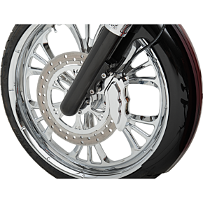 Hawg Halters 6-Piston Caliper - Front - Chrome - 13" LHSCC6013