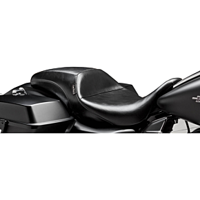 Le Pera Outcast Seat - Full-Length - Without Backrest - Smooth - Black - FL LK-987