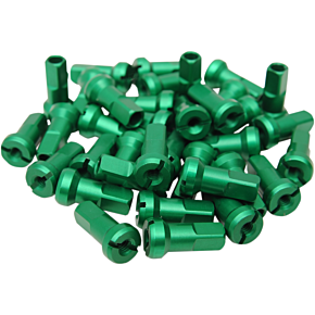 Moose Racing MX1 Nipple Set - Green - 9 Gauge