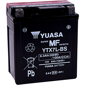 Yuasa AGM Battery - YTX7L-BS .33 L YUAM327BS
