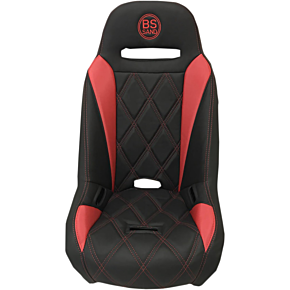 Extreme Seat - Big Diamond - Black/Red EBURDBD20