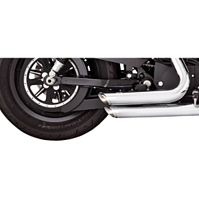 Shortshots Staggered Exhaust System - Chrome 17329
