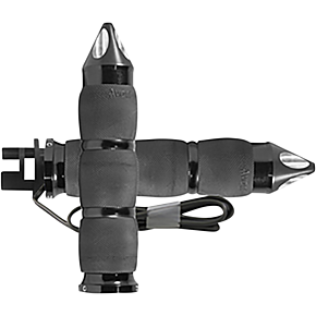 Grips - Heated - Air Cushion - Spike - Indian - Black MT-IN-AIR-90ASH