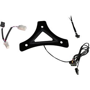 Custom Dynamics LED Backrest Light - Run/Brake - Black CD-BR-BCMXL-B