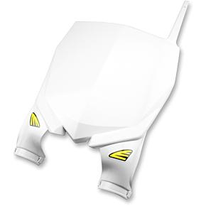 Cycra Stadium Number Plate - White 1CYC-0990-42