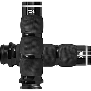 Khrome Werks Grips - Tracer - Air Cushion - TBW - Black 500110