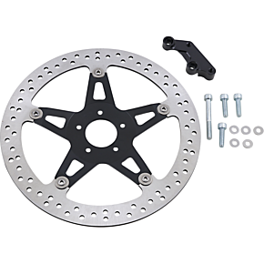 Big Brake Rotor - 14" - Front Right - Touring 02-921