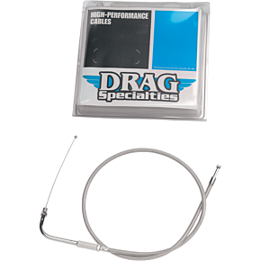 Throttle Cable - 42-1/2" - Braided 0650-0415
