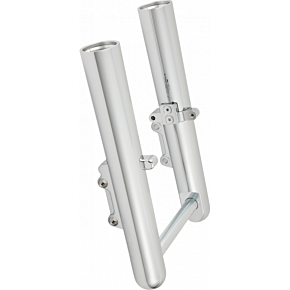 Fork Legs - Chrome - Smooth - Dual Disc 40-529