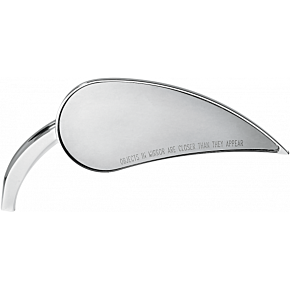 Mirror - Rad III - Side View - Teardrop - Chrome - Right 13-091