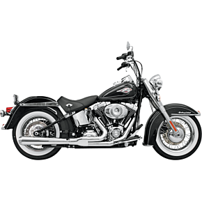 2:1 Exhaust - Chrome - Long - Softail 12111J