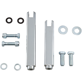 Highway Bar Motor Mount - Chrome - XL DS-243625