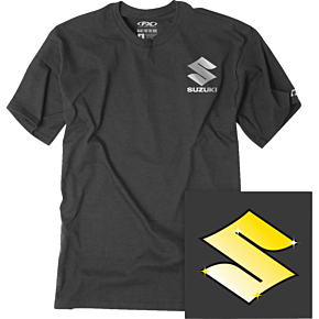 Suzuki Bling T-Shirt - Heather Charcoal - Large 27-87414