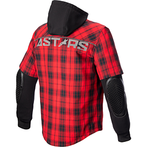 MO.ST.EQ Tartan Jacket - Red/Black - Large 4300424-3136-L
