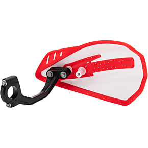 Cycra Handguards - Cyclone - White/Red 1CYC-0056-239