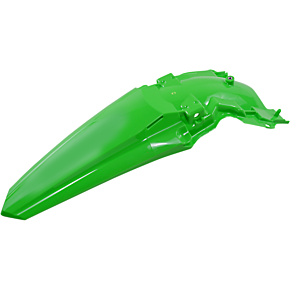 Cycra Powerflow Rear Fender - Green - KX 1CYC-1715-72