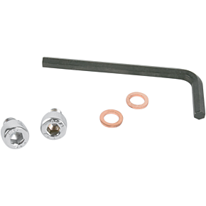 Gardnerwestcott Fork Drain Allen Bolt - Chrome C-74-45