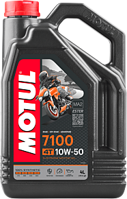 Motul 7100 4T Synthetic Oil - 10W-50 - 4L 104098