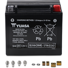 Yuasa AGM Battery - YTX20L YUAM420BS