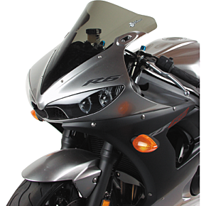 Zero Gravity Double Bubble Windscreen - Smoke - YZF-R6