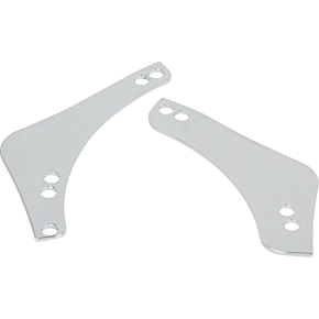 Replacement Breather Bolt Cover Plate - Inverted/Method/Clear Tear/Sidekick - Left - Chrome 600-057