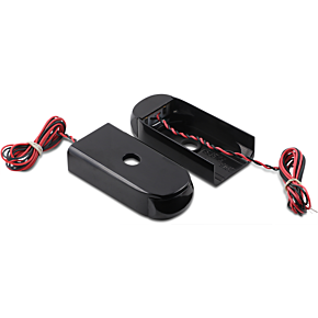 LED Strut Light - Smoke/Red Black FXBR SSL-BR-2B