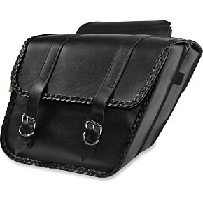 Braided Slant Saddlebag 58701-20
