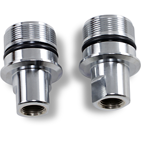 Lower Fork Tube Cap - Chrome DS-222774