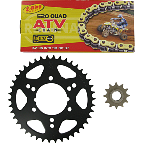 Chain and Sprocket Kit - Polaris - Trail Boss 250 - '95-'99/Trail Blazer 250 - '96-'99 5QUAD/088KPO001