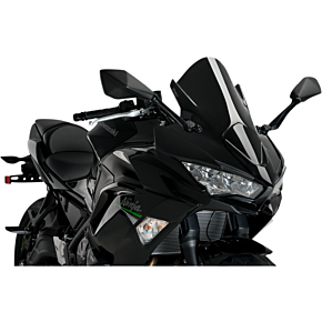 Race Windscreen - Black - Kawasaki 2301-2993