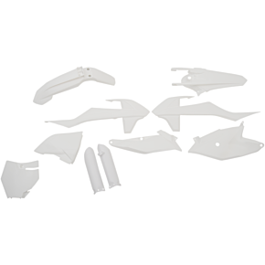 Acerbis Full Replacement Plastic Kit - White - SX85