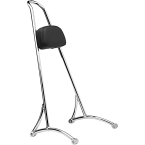 BURLY BRAND Tall Sissy Bar - Chrome B13-1501C