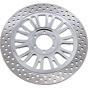 Hawg Halters Front Rotor - 13" - Chrome ROTLFTCOBC13VC